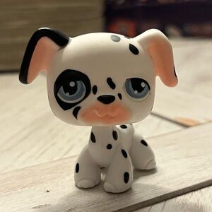 authentic littlest pet shop #44 - dalmatian